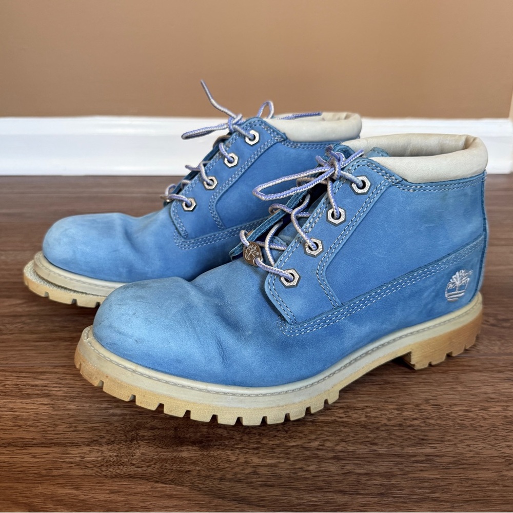 Timberland ‘Nellie’ Blue Waterproof Chukka Ankle Boots